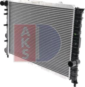 AKS Dasis 010340N - Radiateur, refroidissement du moteur cwaw.fr