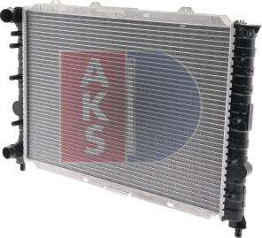 AKS Dasis 010330N - Radiateur, refroidissement du moteur cwaw.fr