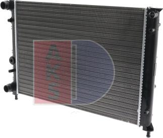 AKS Dasis 011030N - Radiateur, refroidissement du moteur cwaw.fr