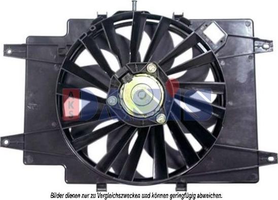 AKS Dasis 018003N - Ventilateur, refroidissement du moteur cwaw.fr