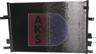 AKS Dasis 012004N - Condensateur, climatisation cwaw.fr