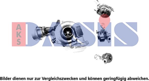 AKS Dasis 085004N - Turbocompresseur, suralimentation cwaw.fr