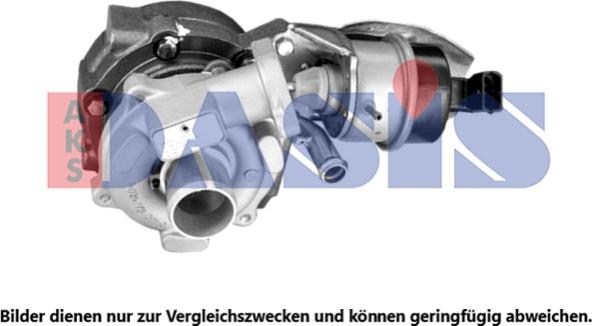 AKS Dasis 085019N - Turbocompresseur, suralimentation cwaw.fr