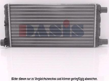 AKS Dasis 080490N - Radiateur, refroidissement du moteur cwaw.fr