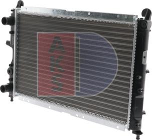 AKS Dasis 080650N - Radiateur, refroidissement du moteur cwaw.fr