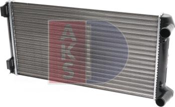 AKS Dasis 080046N - Radiateur, refroidissement du moteur cwaw.fr