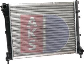 AKS Dasis 080009N - Radiateur, refroidissement du moteur cwaw.fr