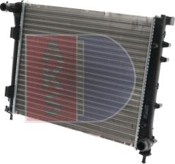 AKS Dasis 080009N - Radiateur, refroidissement du moteur cwaw.fr