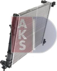 AKS Dasis 080009N - Radiateur, refroidissement du moteur cwaw.fr