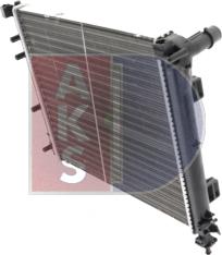 AKS Dasis 080009N - Radiateur, refroidissement du moteur cwaw.fr