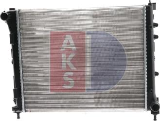 AKS Dasis 080001N - Radiateur, refroidissement du moteur cwaw.fr