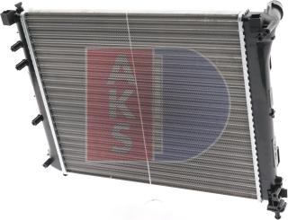 AKS Dasis 080001N - Radiateur, refroidissement du moteur cwaw.fr