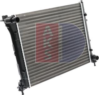 AKS Dasis 080001N - Radiateur, refroidissement du moteur cwaw.fr