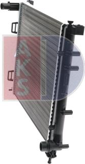 AKS Dasis 080001N - Radiateur, refroidissement du moteur cwaw.fr