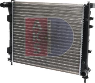 AKS Dasis 080001N - Radiateur, refroidissement du moteur cwaw.fr