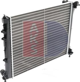 AKS Dasis 080001N - Radiateur, refroidissement du moteur cwaw.fr