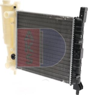 AKS Dasis 080280N - Radiateur, refroidissement du moteur cwaw.fr