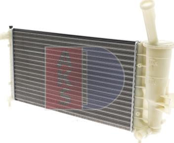 AKS Dasis 081400N - Radiateur, refroidissement du moteur cwaw.fr