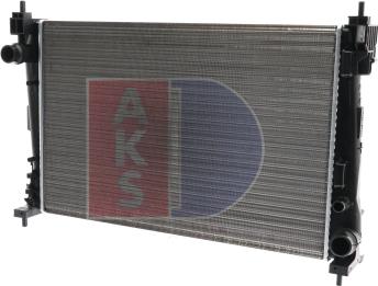 AKS Dasis 082038N - Radiateur, refroidissement du moteur cwaw.fr