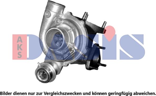 AKS Dasis 025005N - Turbocompresseur, suralimentation cwaw.fr