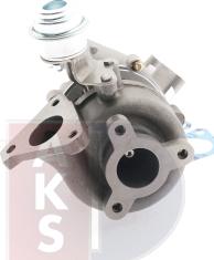 AKS Dasis 075000N - Turbocompresseur, suralimentation cwaw.fr