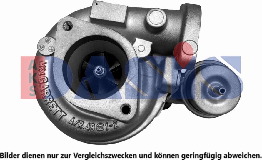 AKS Dasis 075007N - Turbocompresseur, suralimentation cwaw.fr