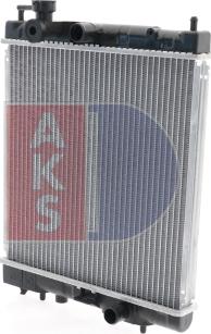 AKS Dasis 070045N - Radiateur, refroidissement du moteur cwaw.fr