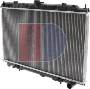 AKS Dasis 070057N - Radiateur, refroidissement du moteur cwaw.fr