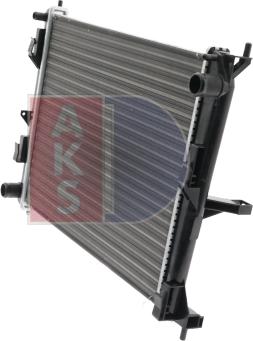 AKS Dasis 070067N - Radiateur, refroidissement du moteur cwaw.fr