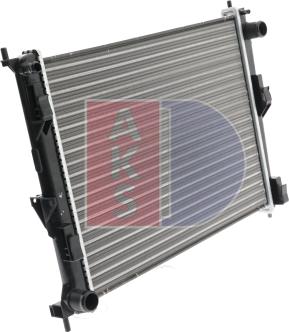 AKS Dasis 070067N - Radiateur, refroidissement du moteur cwaw.fr