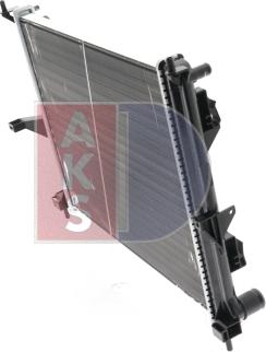 AKS Dasis 070067N - Radiateur, refroidissement du moteur cwaw.fr