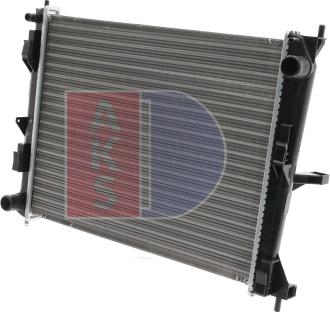 AKS Dasis 070067N - Radiateur, refroidissement du moteur cwaw.fr