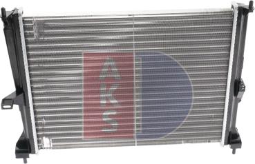 AKS Dasis 070067N - Radiateur, refroidissement du moteur cwaw.fr