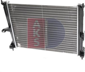 AKS Dasis 070067N - Radiateur, refroidissement du moteur cwaw.fr