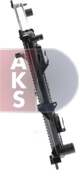 AKS Dasis 070067N - Radiateur, refroidissement du moteur cwaw.fr