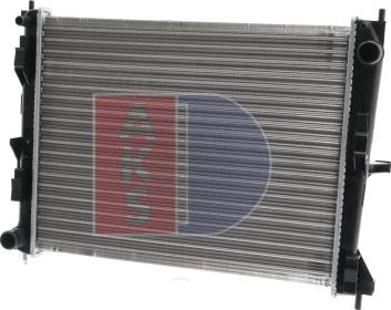 AKS Dasis 070067N - Radiateur, refroidissement du moteur cwaw.fr