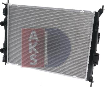 AKS Dasis 070185N - Radiateur, refroidissement du moteur cwaw.fr