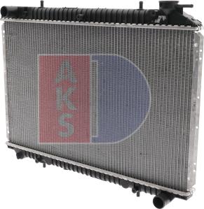 AKS Dasis 070230N - Radiateur, refroidissement du moteur cwaw.fr