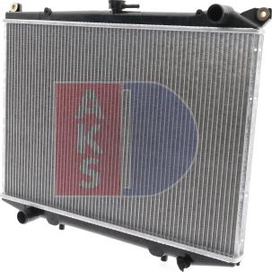 AKS Dasis 071000N - Radiateur, refroidissement du moteur cwaw.fr