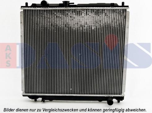 AKS Dasis 140670N - Radiateur, refroidissement du moteur cwaw.fr