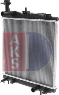 AKS Dasis 140114N - Radiateur, refroidissement du moteur cwaw.fr