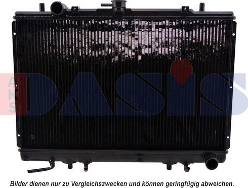 AKS Dasis 140230N - Radiateur, refroidissement du moteur cwaw.fr