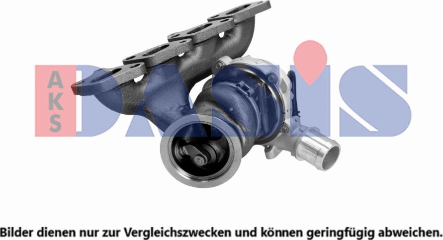 AKS Dasis 155043N - Turbocompresseur, suralimentation cwaw.fr