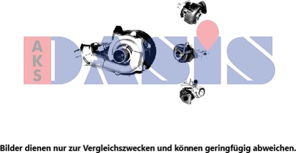 AKS Dasis 155009N - Turbocompresseur, suralimentation cwaw.fr