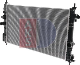 AKS Dasis 150099N - Radiateur, refroidissement du moteur cwaw.fr