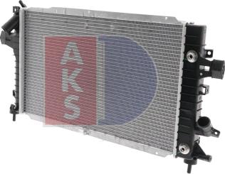 AKS Dasis 150092N - Radiateur, refroidissement du moteur cwaw.fr