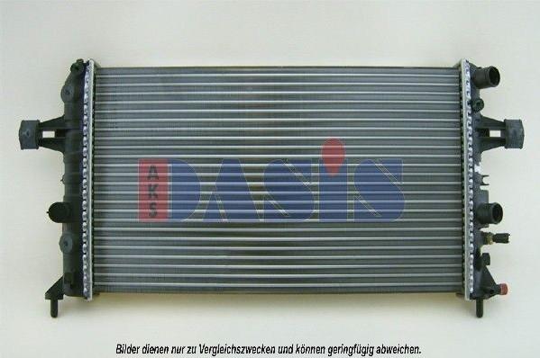 AKS Dasis 150052N - Radiateur, refroidissement du moteur cwaw.fr