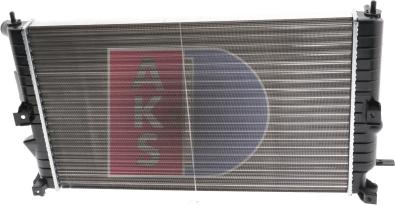 AKS Dasis 150003N - Radiateur, refroidissement du moteur cwaw.fr