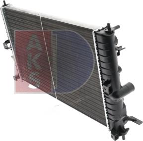 AKS Dasis 150003N - Radiateur, refroidissement du moteur cwaw.fr