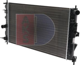 AKS Dasis 150003N - Radiateur, refroidissement du moteur cwaw.fr